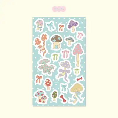 MOBIO RIBBONE MUSHROOM貼紙