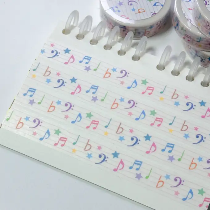 어쩔文具 清晨爵士 和纸胶带