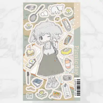 Namoku野餐日贴纸