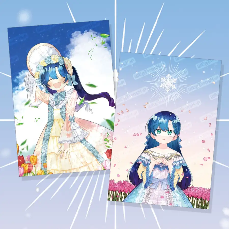 【大魔法師の娘】メイベル ポストカード 2種セット / ウェブトゥーン ポストカード / ウェブトゥーングッズ