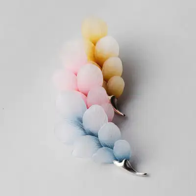 盛开花朵胸针(L)