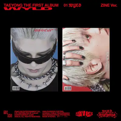 Taeyong - Regular 1st Album [WYLD] (Zine Ver.) (Random 1 of 2 Types)