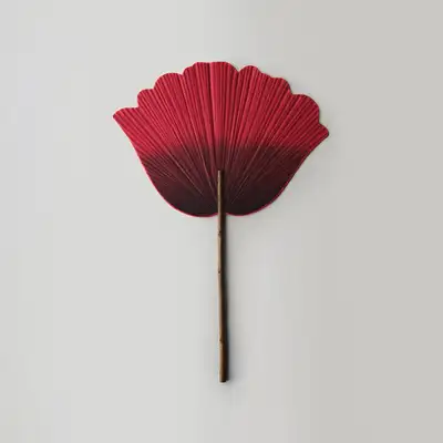 罂粟花扇