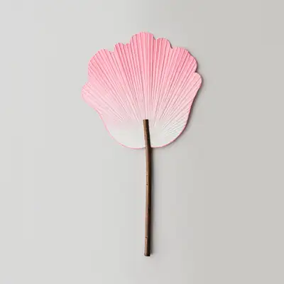 牡丹花扇