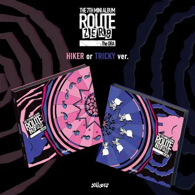xikers(サイカス) - 7TH MINI ALBUM [ROUTE ZERO : The ORA] (TRICKY ver. / HIKER ver.) (2種中1種ランダム)