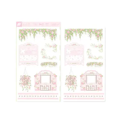 珀丽巴顿乡村花园物体贴纸