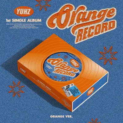 YUHZ (ユアーズ) - 1st Single Album [Orange Record] (Orange ver.)