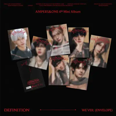 AMPERS&ONE - Mini Album Vol.4 [DEFINITION] WE Ver. (CD) (1 of 7 Random Versions)