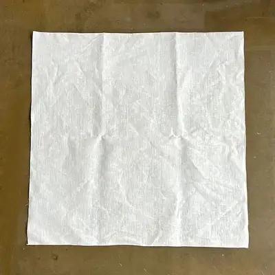 Size 6 Ramie Cloth Cheesecloth 110 - Large Multi-Purpose Steaming Cloth for Tofu, Rice Cakes, Herbal Medicine Straining, and Steamer