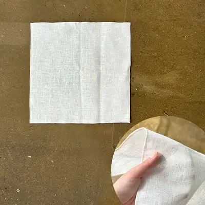 No. 2 Ramie Cloth 45 x 45cm - Steamer Liner for Dumplings, Rice Cakes, Tofu, and More