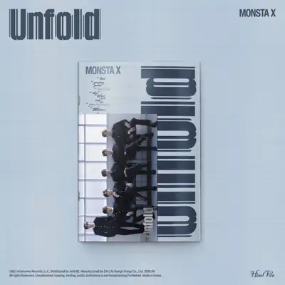 MONSTA X - 正規アルバム [Unfold] 通常盤 (Heal Ver.)