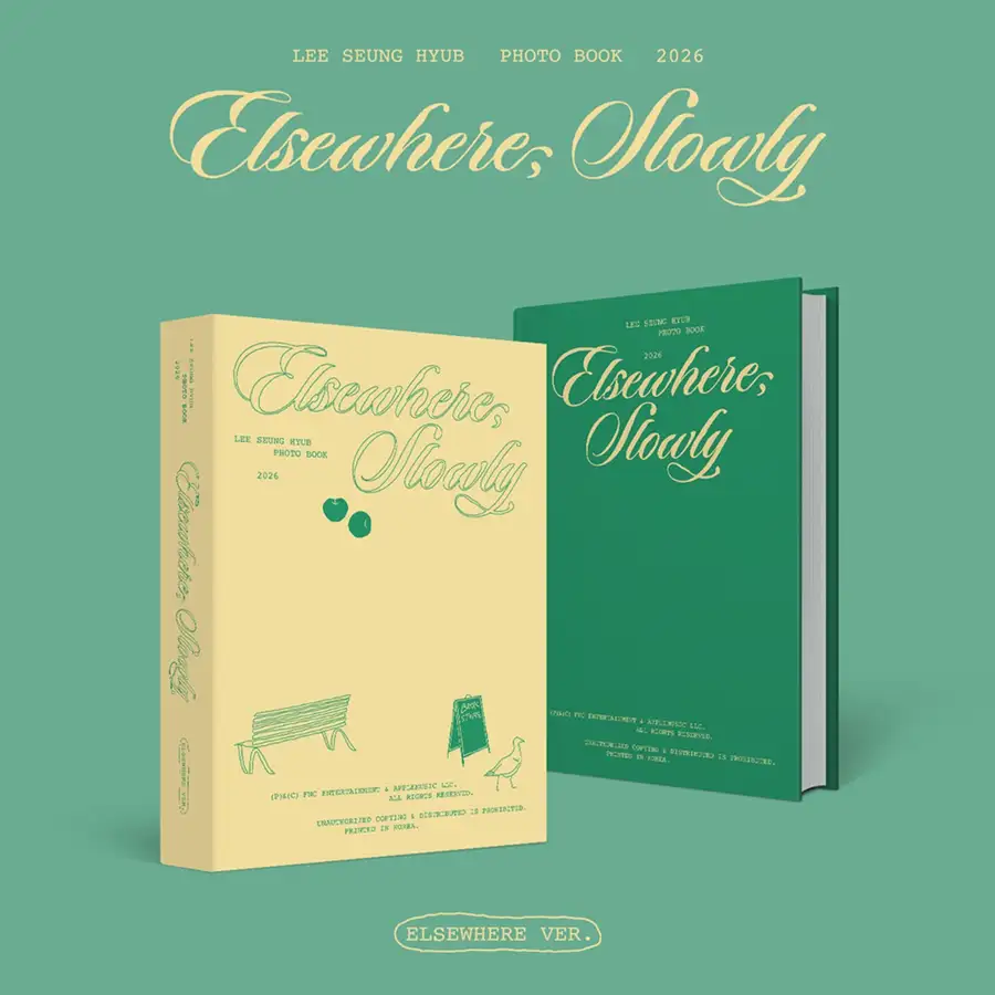 イ・スンヒョプ (LEE SEUNG HYUB) - 3rd PHOTO BOOK [Elsewhere, Slowly] (Elsewhere ver.)
