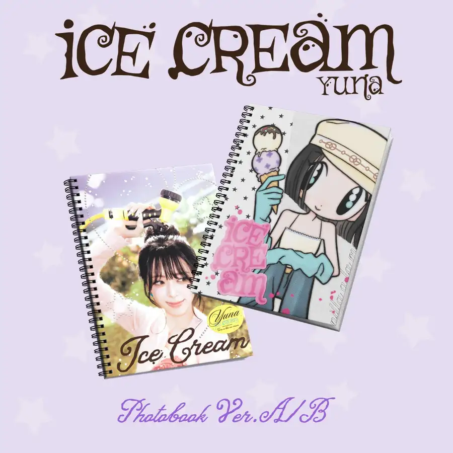 YUNA(ITZY) - [Ice Cream] (フォトブック Ver.) (2種類中1種類ランダム)