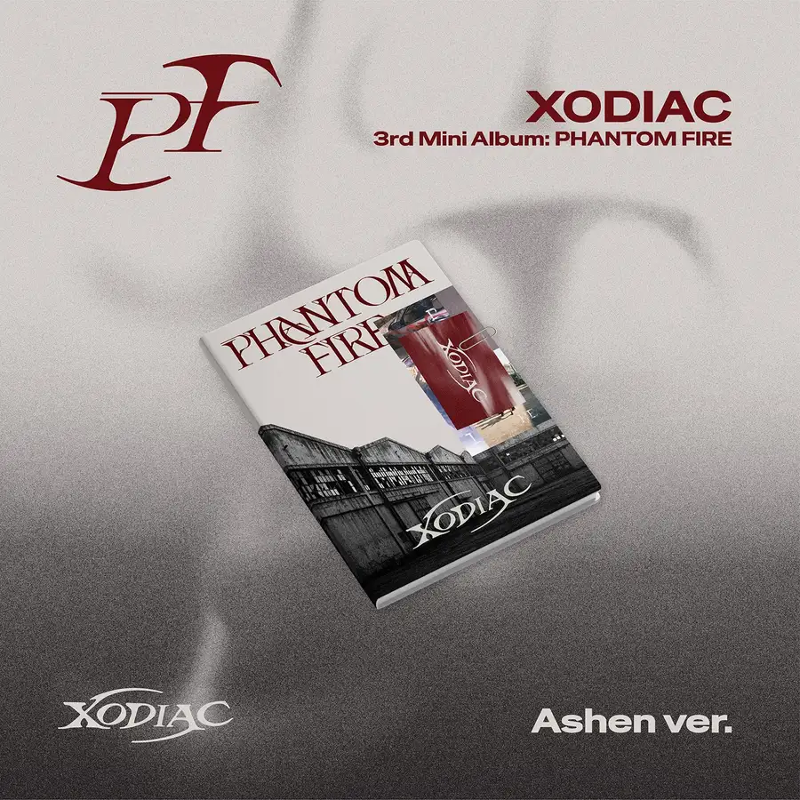 XODIAC(ソディエク) - ミニアルバム3集 [PHANTOM FIRE] (Obsidian Ver.) / (Ashen Ver.) (2種セット)