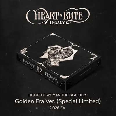 HEART OF WOMAN (ハートオブウーマン) - THE 1st ALBUM [Heart Byte : LEGACY] (Golden Era Ver. (Special Limited))