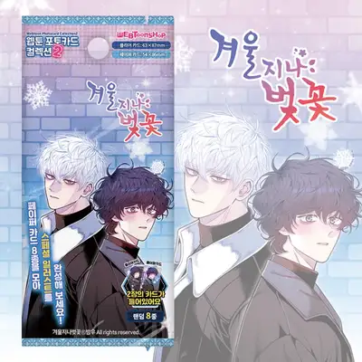 [Winter Passes, Cherry Blossoms] Webtoon Photocard Collection 8 Types (Random) V2 | CARDTEC