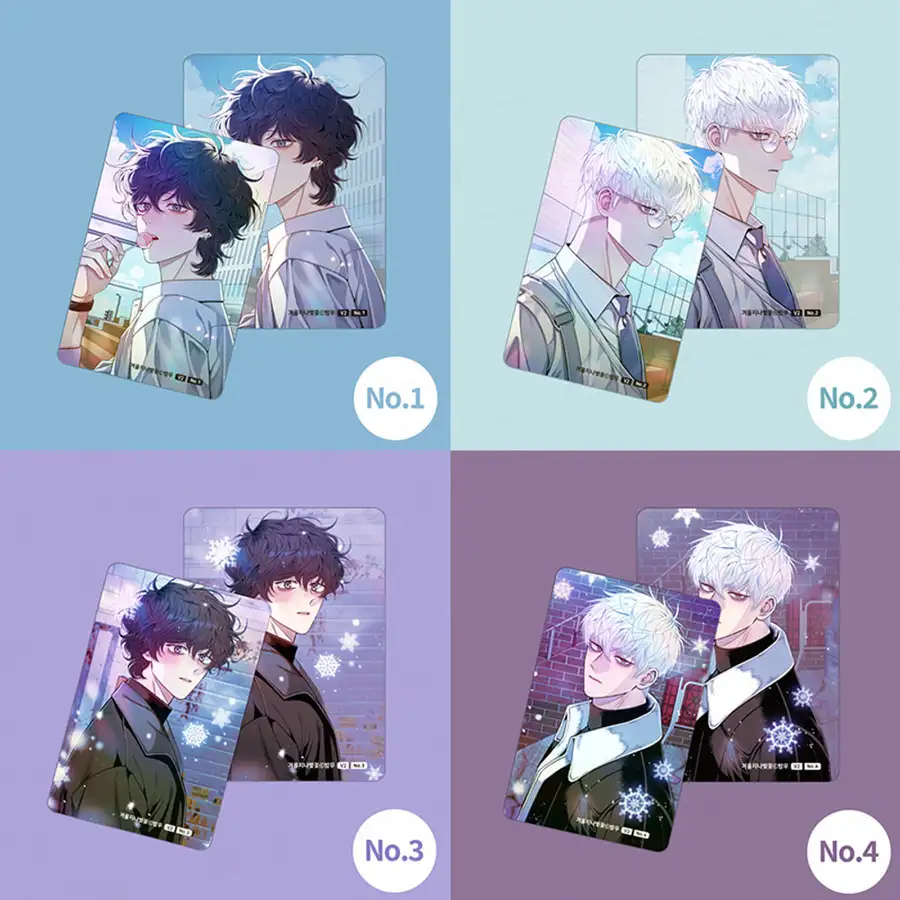 [Winter Passes, Cherry Blossoms] Webtoon Photocard Collection 8 Types (Random) V2 | CARDTEC — 3