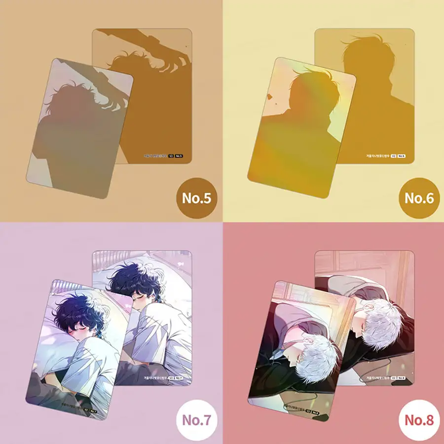 [Winter Passes, Cherry Blossoms] Webtoon Photocard Collection 8 Types (Random) V2 | CARDTEC — 4