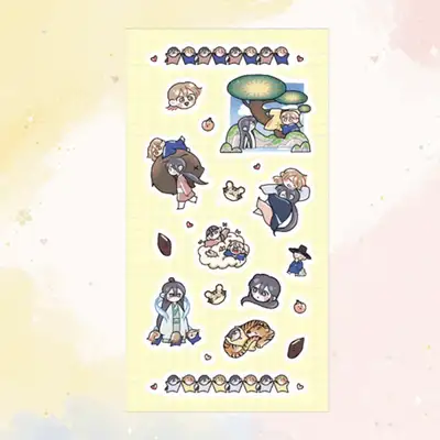 Fairy's Bathhouse Theft Case Webtoon Seal Stickers 2 Types | Webtoon Goods