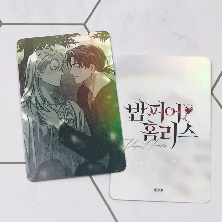 Vampire Homeless Webtoon Photocard 4 Types | CardTech — 3