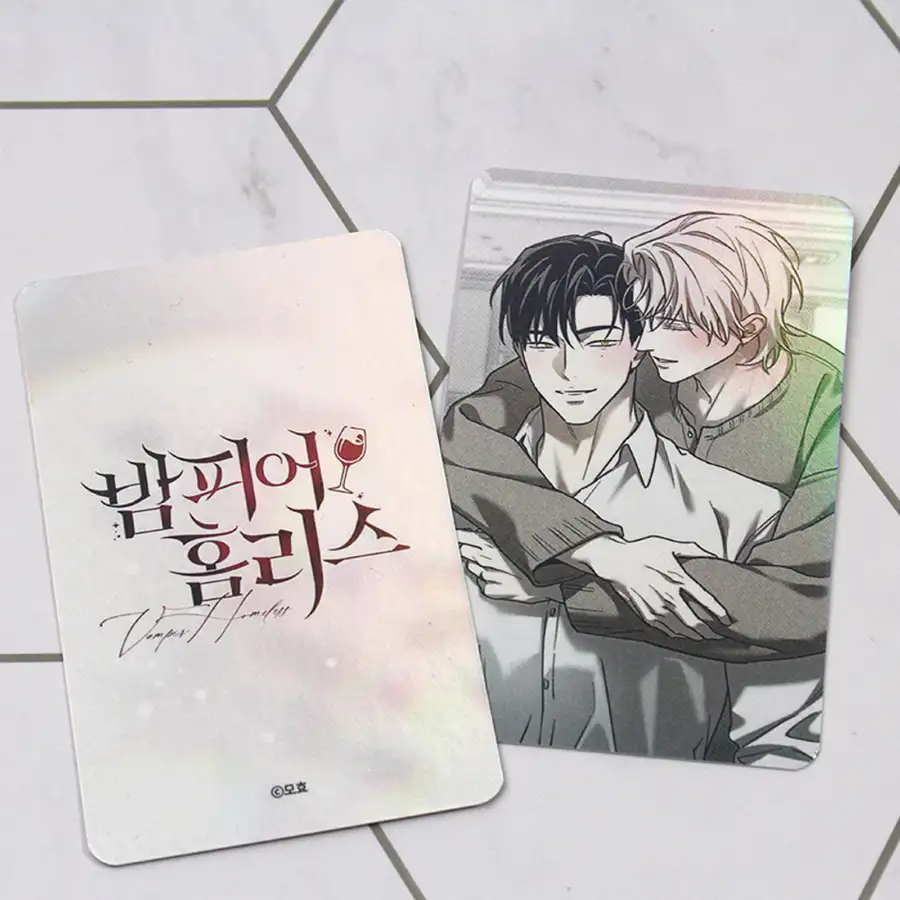 Vampire Homeless Webtoon Photocard 4 Types | CardTech — 4