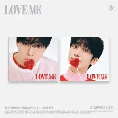 ショウヌ X ヒョンウォン (SHOWNU X HYUNGWON) - EP [LOVE ME] (DIGIPACK VER.) (SHOWNU VER. / HYUNGWON VER.) (限定盤) (2種セット)