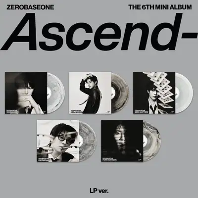 ZEROBASEONE - The 6th Mini Album [Ascend-] (LPバージョン) (限定版) (5種セット)