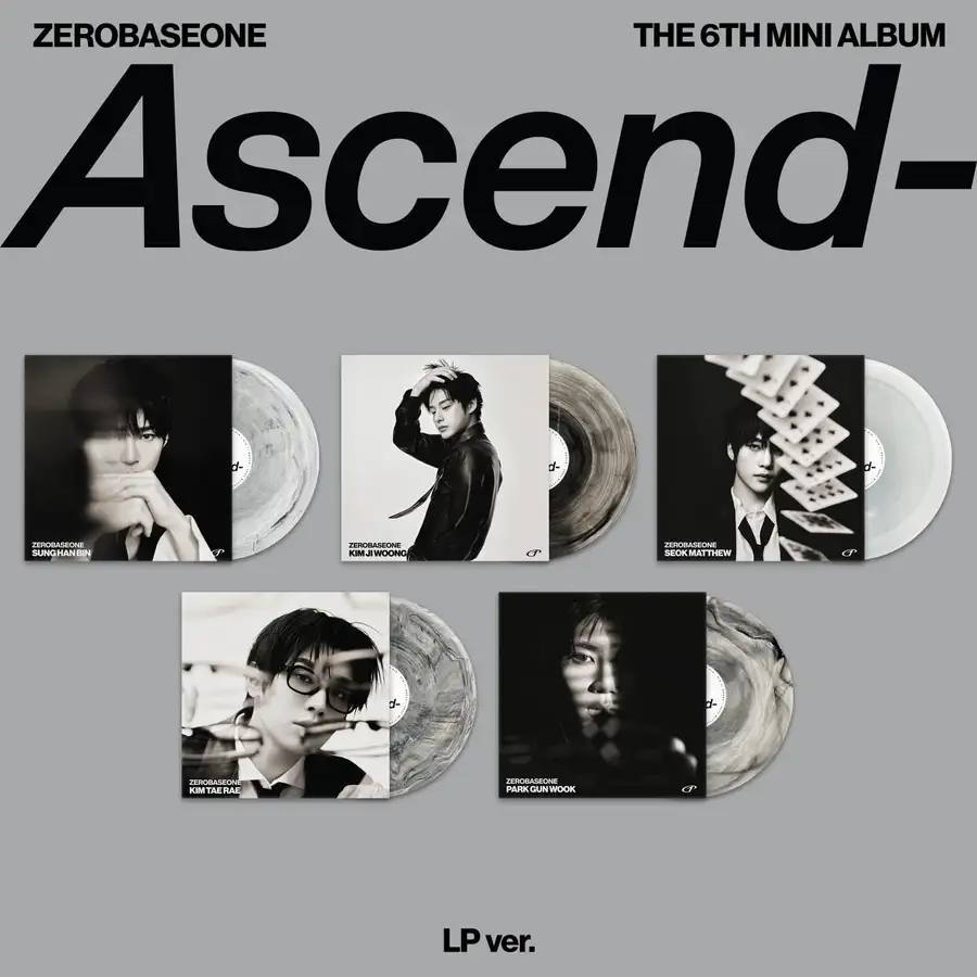 ZEROBASEONE - The 6th Mini Album [Ascend-] (LPバージョン) (限定版) (5種セット)
