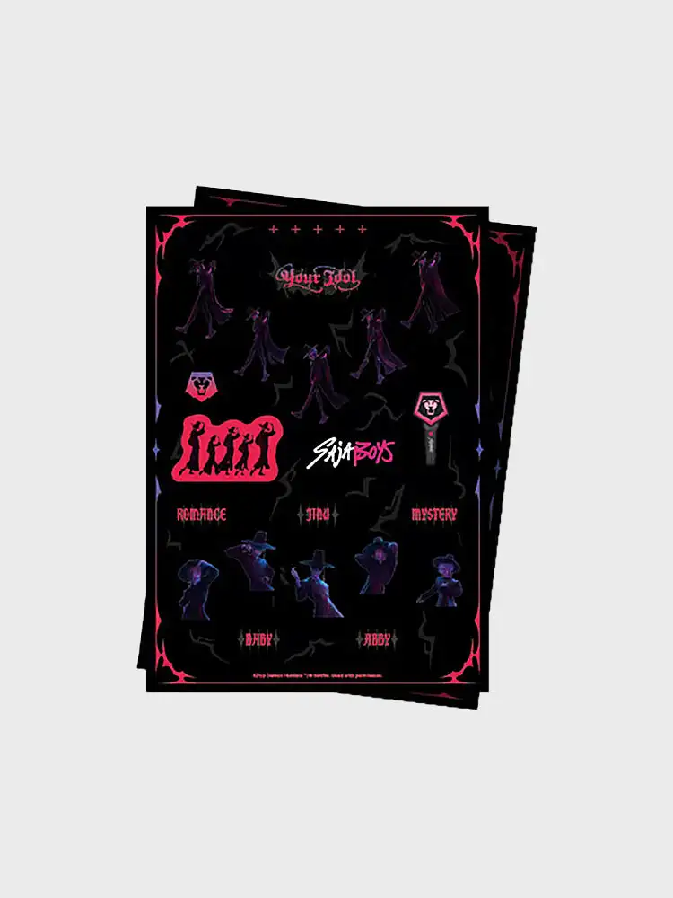 K-Pop Demon Hunters Saja Boys Your Idol Deco Sticker