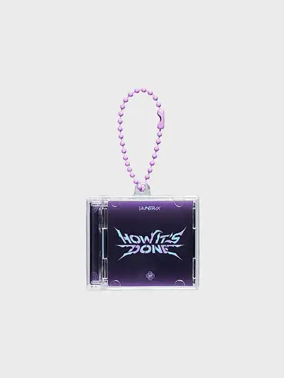 K-Pop Demon Hunters Huntrix Mini CD Keyring