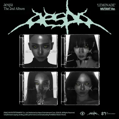 aespa - 正規2集 [LEMONADE] (MUTANT Ver.) (4種セット)