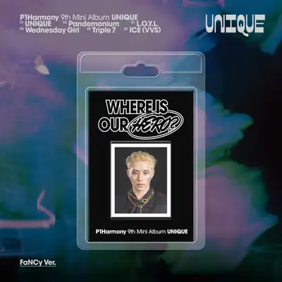 P1Harmony - Mini 9th Album [UNIQUE] (FaNCy Ver.) (1 Random of 6 Types)