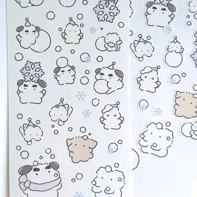 Lee Eung-ssi Snow Fairy Sticker