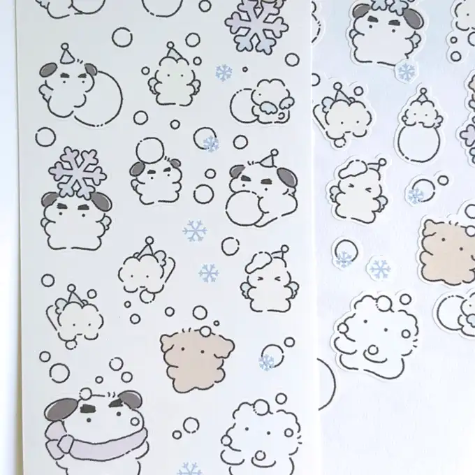 Lee Eung-ssi Snow Fairy Sticker