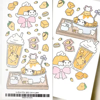Lee Eung Ssee Mango Nom Nom Sticker