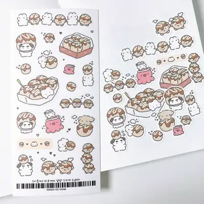 Lee Eung-Ssi Takoyaki Yum Yum Sticker