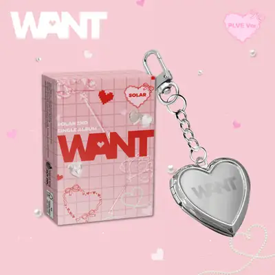 ソラ(MAMAMOO) - 2ndシングルアルバム [WANT] (PLVE Ver.)