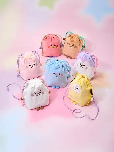 BT21 BABY JELLY SHOP ミニ ストリング ロスバッグ