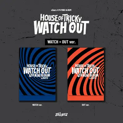 xikers(サイカス) - 4TH MINI ALBUM [HOUSE OF TRICKY : WATCH OUT] (WATCH ver. + OUT ver.) PLVE ver. (2種セット)