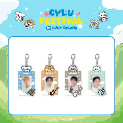 LUCY(ルーシー) - CHARACTER POP-UP [CYLU FESTIVAL in LUCY ISLAND] MD 04. シル フォトカードホルダー (CYLU PHOTOCARD HOLDER)