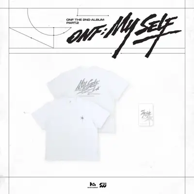 ONF(オンアンドオフ) - POP-UP STORE [ONF; MY SELF] MD 04. 半袖Tシャツ (T-SHIRT)