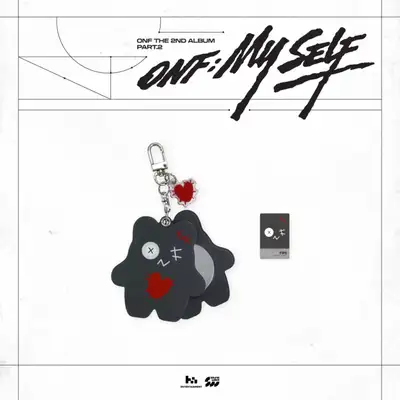 ONF(オンアンドオフ) - POP-UP STORE [ONF; MY SELF] MD 09. フォグアクリルミラーキーリング