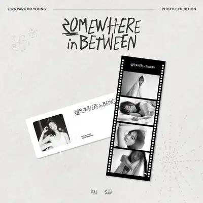 박보영(PARK BO YOUNG) - PHOTO EXHIBITION [SOMEWHERE in BETWEEN] MD 02. フィルムブックマーカー & 4コマステッカーセット