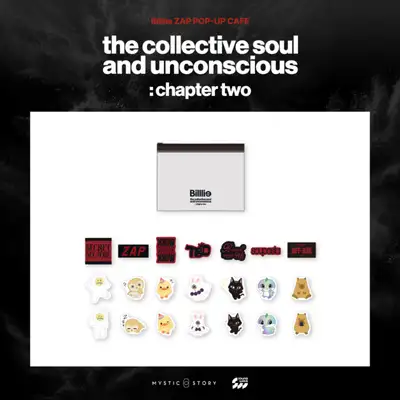 Billlie (ビリー) - POP-UP CAFE [the collective soul and unconscious: chapter two] MD 02. ステッカーパック (STICKER PACK)