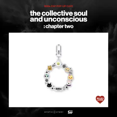Billlie (ビリー) - POP-UP CAFE [the collective soul and unconscious: chapter two] MD 05. ビリー&ラバーズ 円形アクリルキーリング