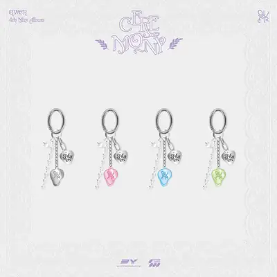 QWER - 4TH MINI ALBUM POP-UP [CEREMONY] MD 01. インイヤーキーリング