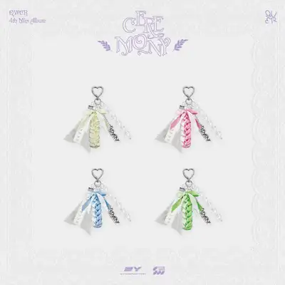 QWER - 4TH MINI ALBUM POP-UP [CEREMONY] MD 02. 卒業キーリング