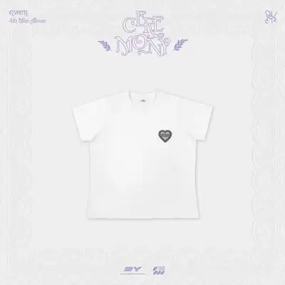 QWER - 4TH MINI ALBUM POP-UP [CEREMONY] MD 06. Tシャツ