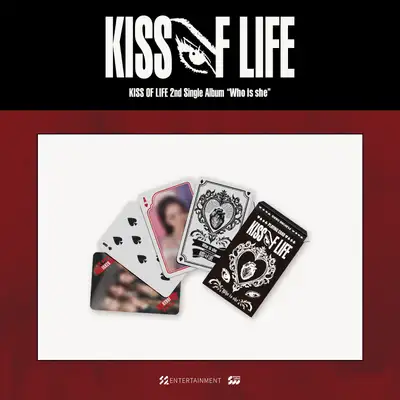 KISS OF LIFE 2nd Single Album [Who is she] POP-UP MD 05. トランプカードセット (PLAYING CARD SET)