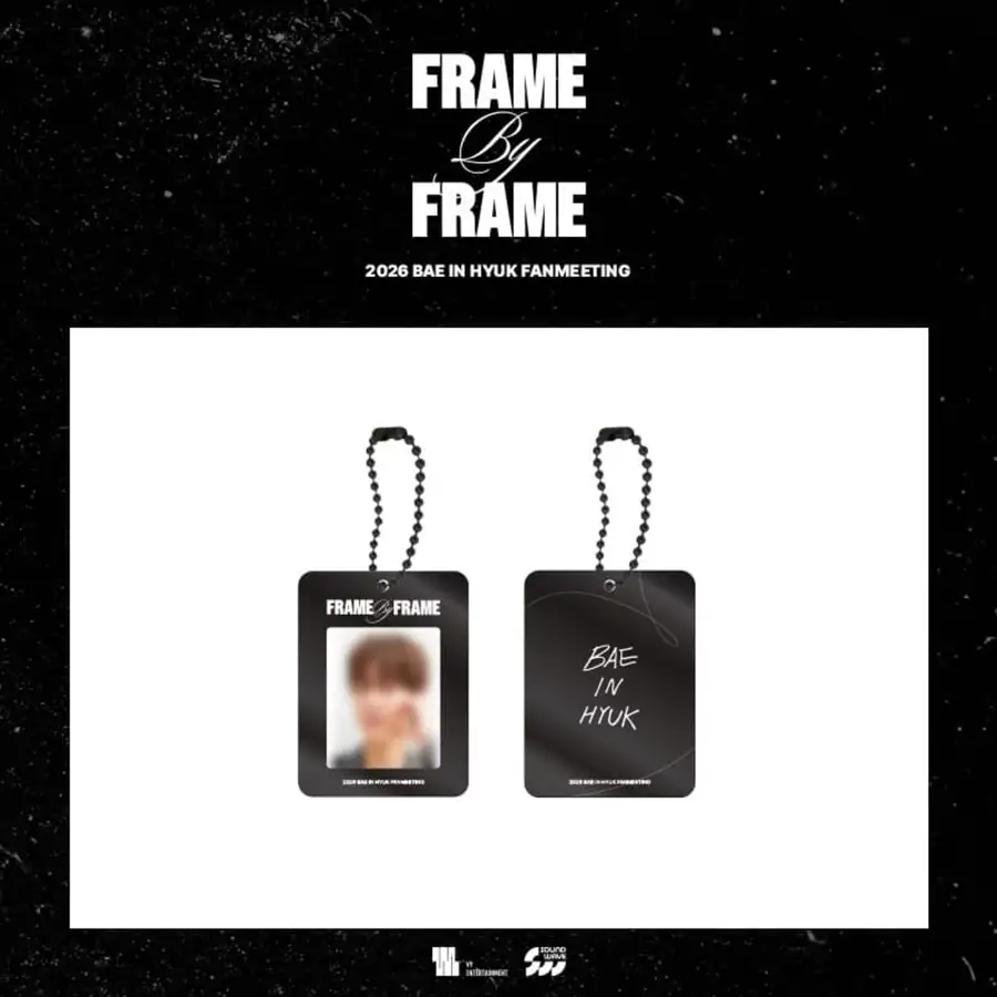 BAE INHYUK (배인혁) - 2026 FANMEETING [FRAME BY FRAME] MD 03. アクリルミニフォトホルダーキーリング